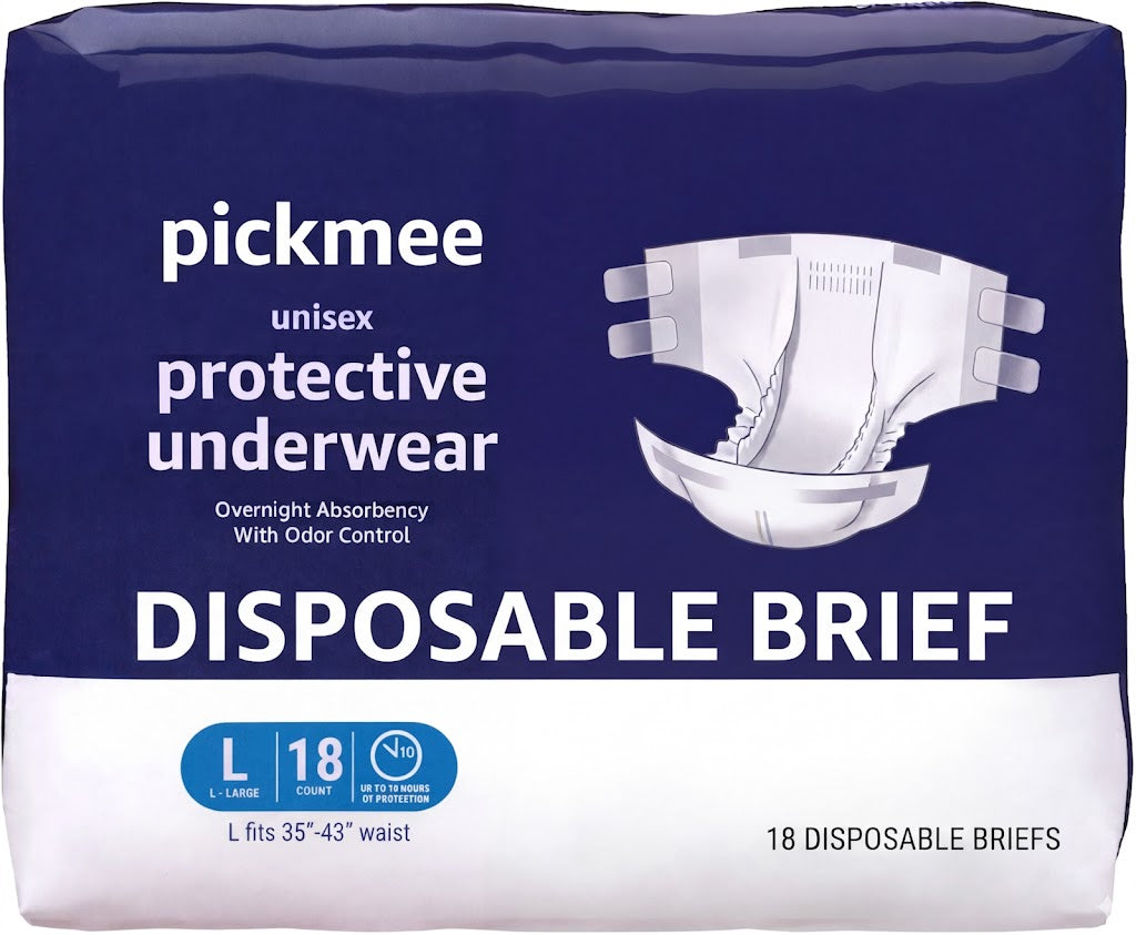 Pickmee Disposable Briefs Essential