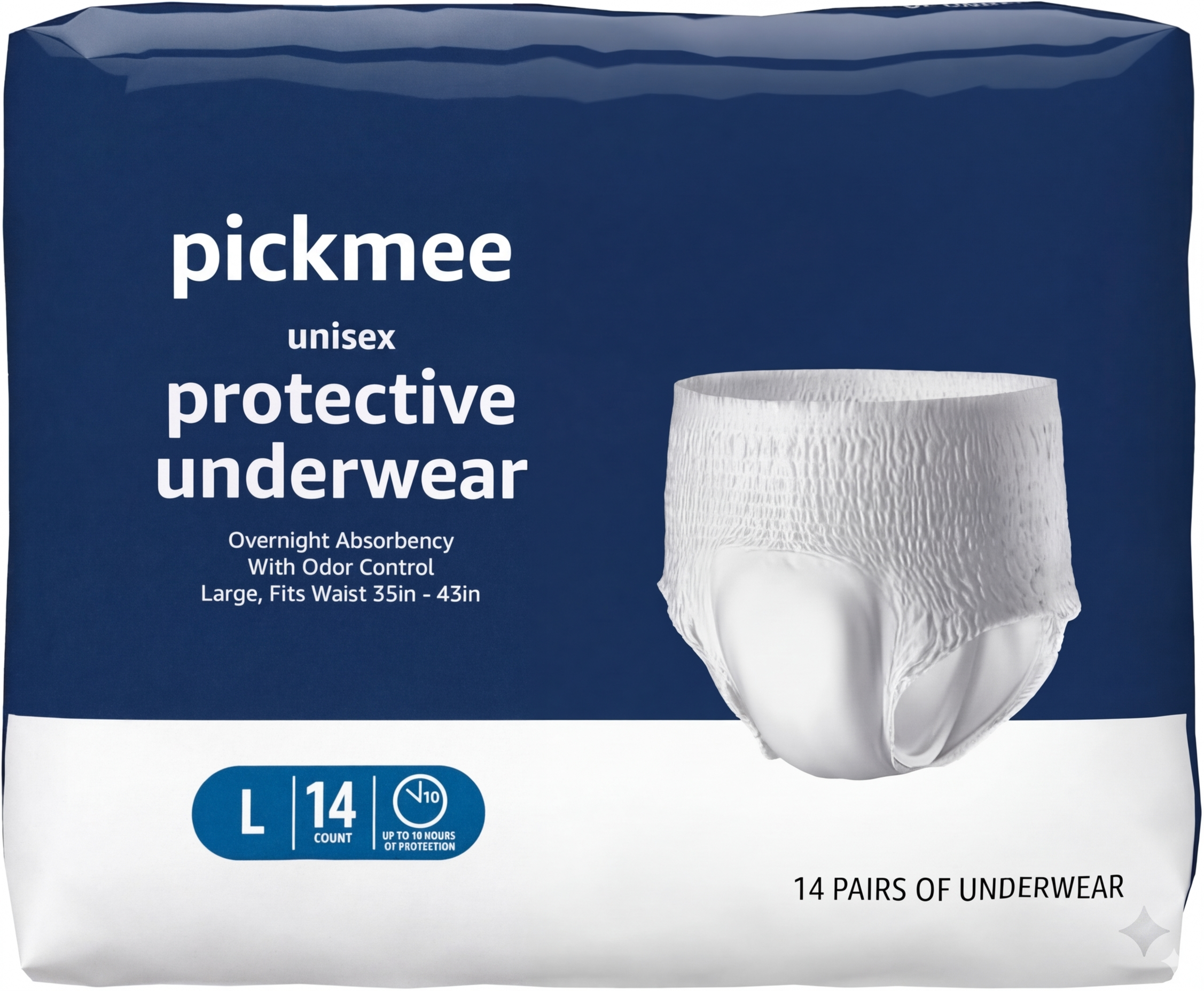 Pickmee Adult Underwear Essential
