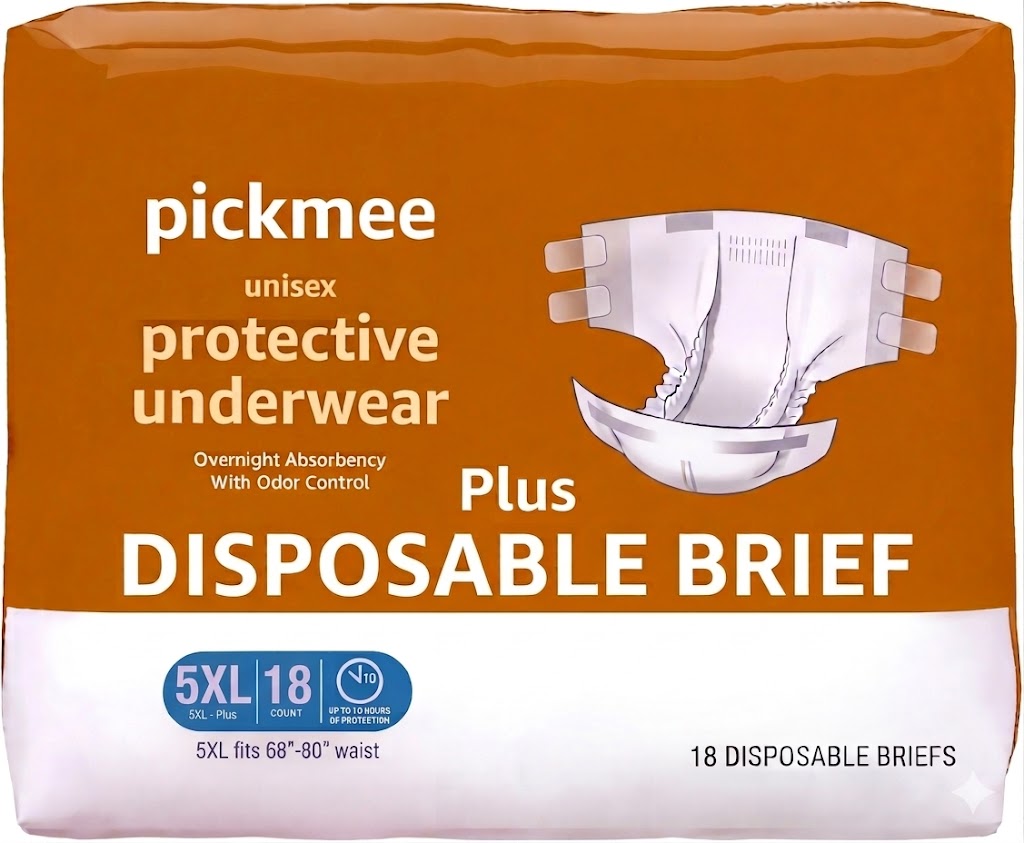 Pickmee Disposable Briefs Plus